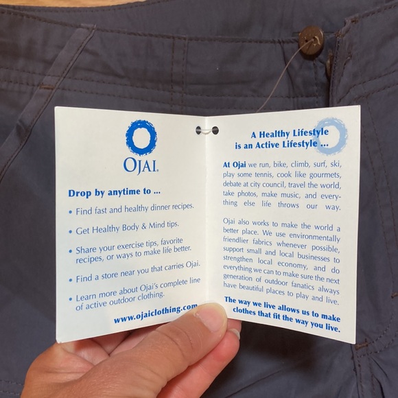 New Ojai Capri size 6 blue/gray color - Picture 12 of 12